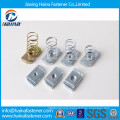 Stock Stainless Steel A2 A4 18-8 square short Spring Nut